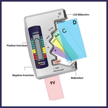 Laden Sie das Bild in den Galerie-Viewer, Praktischer Batterietester