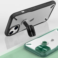 Laden Sie das Bild in den Galerie-Viewer, Kreative Sturzsichere Handyhülle mit Halterung für iPhone