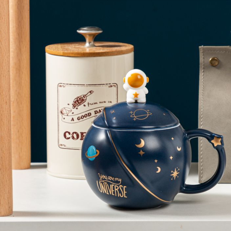 Süße Planeten-Kaffeetasse
