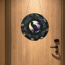 Laden Sie das Bild in den Galerie-Viewer, Hölzerne festliche Kalender-Türschild-Dekoration