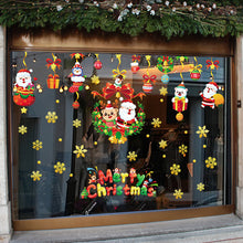 Laden Sie das Bild in den Galerie-Viewer, Weihnachtsfensteraufkleber