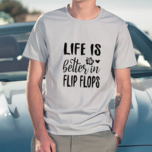 Laden Sie das Bild in den Galerie-Viewer, Life Is Better In Flip Flops T-shirt