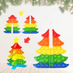 3D Weihnachten Pop Blase Spielzeug