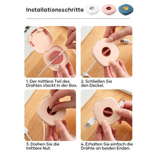 Laden Sie das Bild in den Galerie-Viewer, 2 in 1 Kabelaufwickler mit Handyhalter