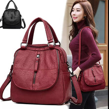 Laden Sie das Bild in den Galerie-Viewer, Damen Modische Multifunktionale Rucksack Umhängetasche Handtasche
