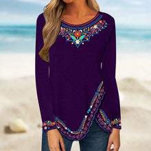 Laden Sie das Bild in den Galerie-Viewer, Vintage ethnische T-Shirt