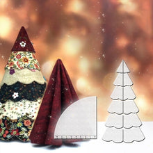 Laden Sie das Bild in den Galerie-Viewer, Handgemachtes Acryl Weihnachtsbaum Patchwork Set