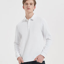 Laden Sie das Bild in den Galerie-Viewer, Langärmeliges Poloshirt für Herren