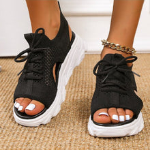 Laden Sie das Bild in den Galerie-Viewer, Atmungsaktive Mesh-Sandalen mit weicher Sohle