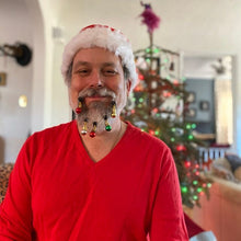 Laden Sie das Bild in den Galerie-Viewer, Weihnachten Glockendekoration am Bart