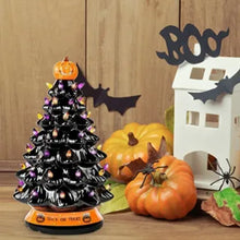 Laden Sie das Bild in den Galerie-Viewer, Glühender Weihnachtsbaum mit Halloween-Thema