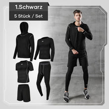 Laden Sie das Bild in den Galerie-Viewer, Herr Fitness Kompressionskleidung(5 Stück / Set)