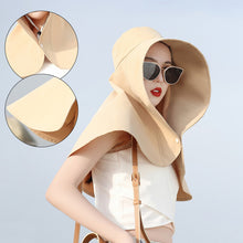 Laden Sie das Bild in den Galerie-Viewer, Damen modischer Sonnenhut mit UV-Schutz