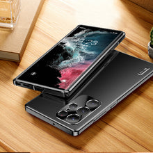 Laden Sie das Bild in den Galerie-Viewer, Magnetische Metallhülle für Samsung-Handys