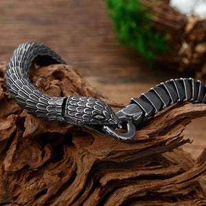 Weltschlange Jormungandr Schlangenhalskette