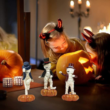 Laden Sie das Bild in den Galerie-Viewer, Halloween tanzende Mumie Ornamente