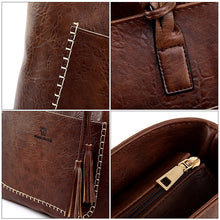 Laden Sie das Bild in den Galerie-Viewer, Handtaschen aus Leder für Damenmode
