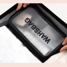 Laden Sie das Bild in den Galerie-Viewer, Wasserdichte Durchscheinende Kosmetiktasche