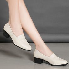 Laden Sie das Bild in den Galerie-Viewer, Rutschfeste Lederschuhe Mit Weicher Sohle Für Damen