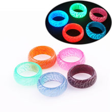 Laden Sie das Bild in den Galerie-Viewer, Ausgefallener bunter leuchtender Ring