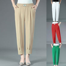 Laden Sie das Bild in den Galerie-Viewer, Coole Eisseide Haremshose für Damen