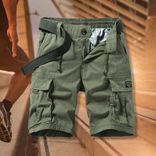Laden Sie das Bild in den Galerie-Viewer, Lässige Shorts mit mehreren Taschen für Herren