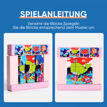 Laden Sie das Bild in den Galerie-Viewer, Kinder-Spielzeug lustiges 3D-Schnippendes Rätselblöcke