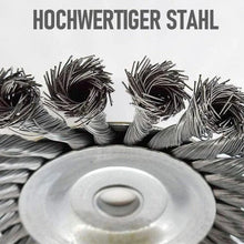 Laden Sie das Bild in den Galerie-Viewer, Runde Twist Wire Wheel Bürste zum Bürsten- / Unkrautschneiden