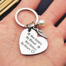 Laden Sie das Bild in den Galerie-Viewer, Herzförmige Schwester Schlüsselanhänger