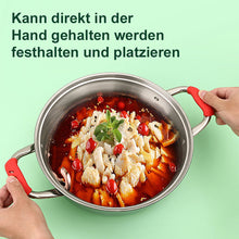 Laden Sie das Bild in den Galerie-Viewer, Isolierabdeckung für Topfgriffe aus Silikon