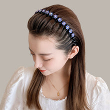 Laden Sie das Bild in den Galerie-Viewer, Modisches Rutschfestes Strass-Stirnband
