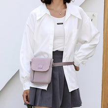 Laden Sie das Bild in den Galerie-Viewer, Einfache einfarbige modische lässige Damentasche aus Nylon