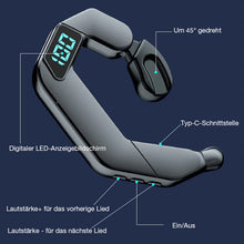 Laden Sie das Bild in den Galerie-Viewer, Drahtloser Bluetooth-Kopfhörer mit Ohrhaken