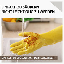 Laden Sie das Bild in den Galerie-Viewer, Gelbe Gummi-Reinigungshandschuhe