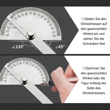 Laden Sie das Bild in den Galerie-Viewer, Winkelmesser aus Edelstahl