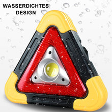 Laden Sie das Bild in den Galerie-Viewer, Solar dreieckiges Warnlicht