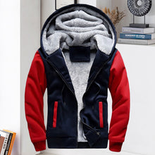 Laden Sie das Bild in den Galerie-Viewer, Kapuzenjacke aus Fleece mit Reißverschluss