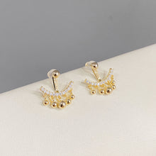 Laden Sie das Bild in den Galerie-Viewer, Geometrische Meniskus Ohrringe