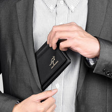 Laden Sie das Bild in den Galerie-Viewer, Herren Geldbörse mit Reißverschluss und RFID-Blockierung