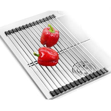 Laden Sie das Bild in den Galerie-Viewer, Faltbares Edelstahl Spüle Trockengestell