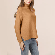 Laden Sie das Bild in den Galerie-Viewer, Pendler-Rollkragenpullover für Damen
