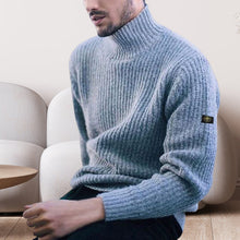 Laden Sie das Bild in den Galerie-Viewer, Rollkragen-Strickpullover für Herren