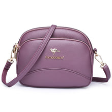 Laden Sie das Bild in den Galerie-Viewer, Damen mehrschichtige Umhängetasche aus weichem Leder