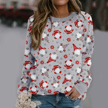 Laden Sie das Bild in den Galerie-Viewer, Weihnachtselement 3D-Druck All-Match Sweatshirt