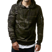 Laden Sie das Bild in den Galerie-Viewer, Stylischer Hoodie mit Tarnung-Print