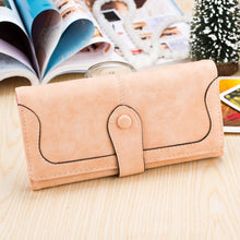 Laden Sie das Bild in den Galerie-Viewer, Damen Vintage gefrostete Brieftasche