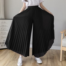 Laden Sie das Bild in den Galerie-Viewer, Trendige Hose Mit Plissee-Design