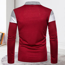 Laden Sie das Bild in den Galerie-Viewer, Kontrast-Poloshirt für Herren