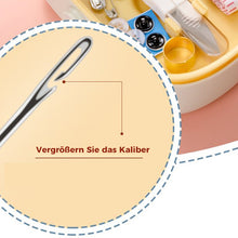 Laden Sie das Bild in den Galerie-Viewer, All-in-One-Nähkästchen mit Knopf und Fingerhut