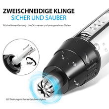 Laden Sie das Bild in den Galerie-Viewer, Multifunktionaler Elektrischer Nasenhaarschneider